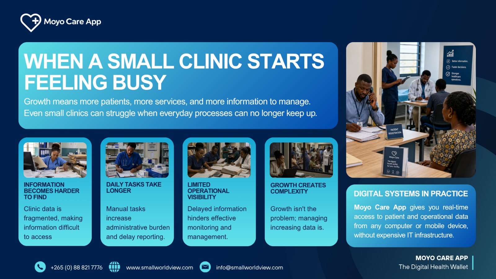 When a Small Clinic Starts Feeling Busy